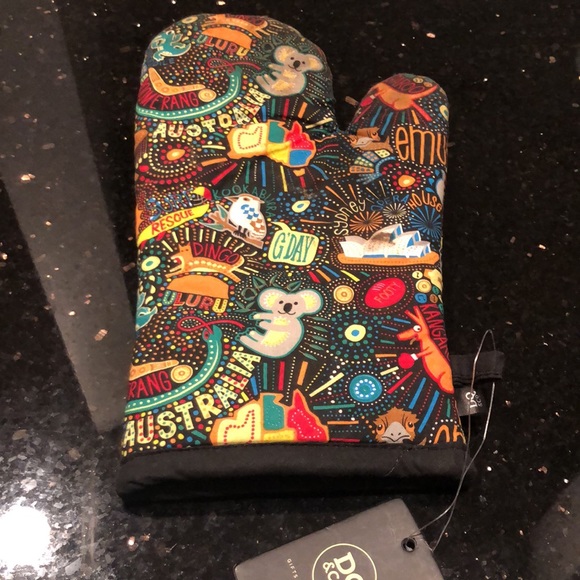 Australia G’Day Oven Mitt Outside Cotton, inside polyester. Sydney - Picture 5 of 10